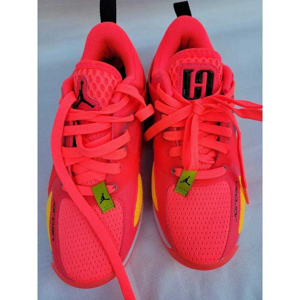 Nike Jordan Heir Series Size 5.5 Neon Pink Orange Shoes FZ2471-601 Brand New